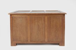 Betty Joel (1894-1985) chest or blanket box, camphor wood and walnut 103cm wide x 64cm high x 58cm