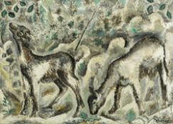 Sei Koyanagui (1896-1948) 'Untitled' oil on canvas, signed lower right 73cm x 100cm