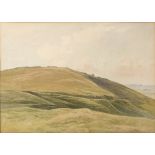 John Walker Cowfold, watercolour, signed, 25cm x 36cm, and two watercolour studies by Stewart T