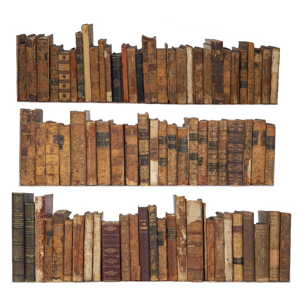 Books large quantity of antiquarian books Provenance: Long Court, Randwick, Glos