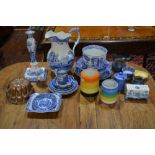 Collection of ceramics to include: Spode 'Italian' pattern china