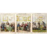 After George Cruikshank (1792-1878) The progress of disappointment, or the hopes of a day, hand