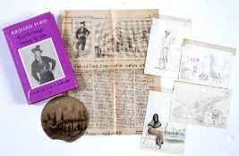 Richard Ford (1796-1858) six original sketches from Richard Ford's sketch book, relating to A