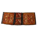 Leather bound pannier bags Turkish 130cm x 48cm approx