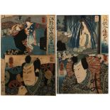 Utagawa Kuniyoshi (1798-1861) 'Modern style set of the Provinces in Edo Brocade' Japanese