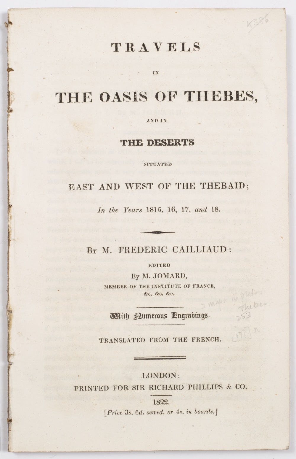 BRYDONE, P, 'A Tour through Sicily & Malta in a series of letters to William Beckford, 3rd Ed. - Image 3 of 3