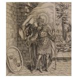 HANS BURGKMAIR 'St. Maurice', woodcut, 23 x 21cm With James Bourlet & Sons