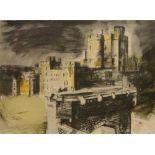 AFTER JOHN PIPER Windsor Castle, print in colours, 27 x 36cm