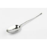 A GEORGE II SILVER MARROW SPOON, maker R.H., London 1751, 22.5cm long