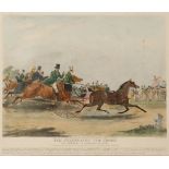 Henry Pyall after F.C. Turner "The Celebrated Tom Thumb" aquatint engraving, hand-coloured and