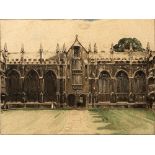 Sir William Nicholson University College signed in pen to the margin and with Stafford Gallery blind