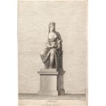 Carloni after Matteini "Fiume", engraving, 26 x 47cm; one further similar "Cibelle", 43 x 30cm;