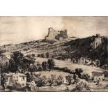 Lionel Arthur Lindsay (1874-1961) "Villefranche" signed and inscribed "75" in pencil (in the margin)