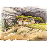 Alan Cotton (b.1936) 'Connemara - Derelict Cottage', 1998 signed, dated and inscribed (lower