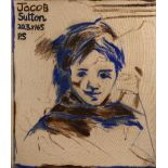 Philip Sutton (b.1928) ''Jacob Sutton'', 20 March 1965 signed with initials, titled and dated