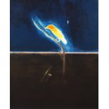 Craigie Aitchison (1926-2009) "Yellow Bird (Bird on a Branch)", 1989 19/160, signed and numbered (in