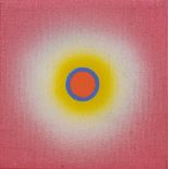 Dan Christensen (1942-2007) Circle on pink, 2003 signed and dated (to reverse) acrylic on canvas