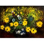 John Piper (1903-1992) ''Yellow Flowers'' (Levinson 392), 1987 11/100, signed and numbered in pencil