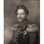 19th Century Russian School Portrait of General Count V.A. Perovsky (1794-1857) stipple engraving 31