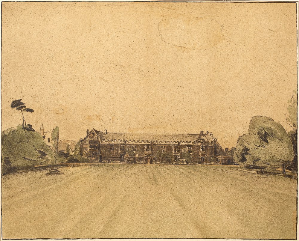 Sir William Nicholson University College signed in pen to the margin and with Stafford Gallery blind - Image 2 of 8