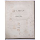 GRIMM, Wilhelm, Graf Rudolf, Gottingen, 1844, 2nd ed. 54pp. Tog.with Grave Rudolf, 28pp. red and