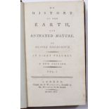 GOLDSMITH, Oliver 'An History of the Earth and Animated Nature', Wingrave, London 1791, original