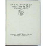 FIGGIS, Darrell, The Paintings of William Blake. Ernest Benn, London, 1925, 2 vols. 4to. Tog.with