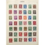 A STANLEY GIBBONS SIMPLEX ALBUM of World stamps, mainly early to mid 20th Century; two Adelphi stamp