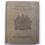 Royal Commission of Historic Monuments, Essex, Herts etc. 9 odd volumes, 1913-1939. 4to. 9