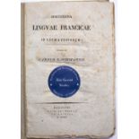 LACHMANNO, Carolo, (Carl Lachmann). Ed. Specimina Linguae Francicae in usum auditorium, Berlin,