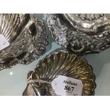 A SMALL QUANTITY OF SILVER PLATED ITEMS, to include two oval entree dishes and covers, a butter