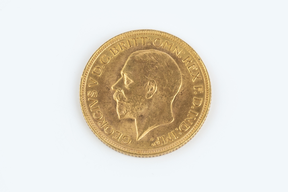 A GEORGE V SOVEREIGN, dated 1929 - Image 2 of 2