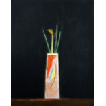 Craigie Aitchison (1926-2009) Still life with Bird Vase, 2004 275/300, signed, dated, and numbered