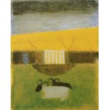 Craigie Aitchison (1926-2009) Sheep at Tulliallan, 1998 32/75, signed, numbered, and dated in ink (