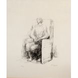 Henry Moore (1898-1986) Seated Woman in Armchair, 1973 10/75, signed and numbered in pencil (in