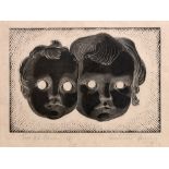 Gertrude Hermes (1901-1983) Two Children, 1929 18/30, signed, dated, titled, and numbered in