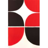 Terry Frost (1915-2003) Red and Black Solid II, 1967 23/75, signed and numbered in pencil (in the