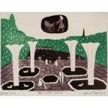 Julian Trevelyan (1910-1988) Kensington Gardens, 1969 artist's proof, signed and titled in pencil (