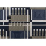 Frank Lloyd Wright (1868-1959) for F. Schumacher & Co. Taliesin 102, 1955 screen-printed textile