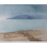 Donald Wilkinson (b.1937) Seven landscapes of Eigg, Scotland each titled and signed in pencil