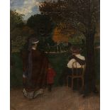 Jacques Ledeli (20th Century) Le Parc a Annecy oil on canvas 41 x 33cm. Provenance: The Redfern