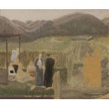 Winifred Knights (1899-1947) Study for "Paradise", 1921 oil on paper 18.3 x 22cm. Exhibited: The