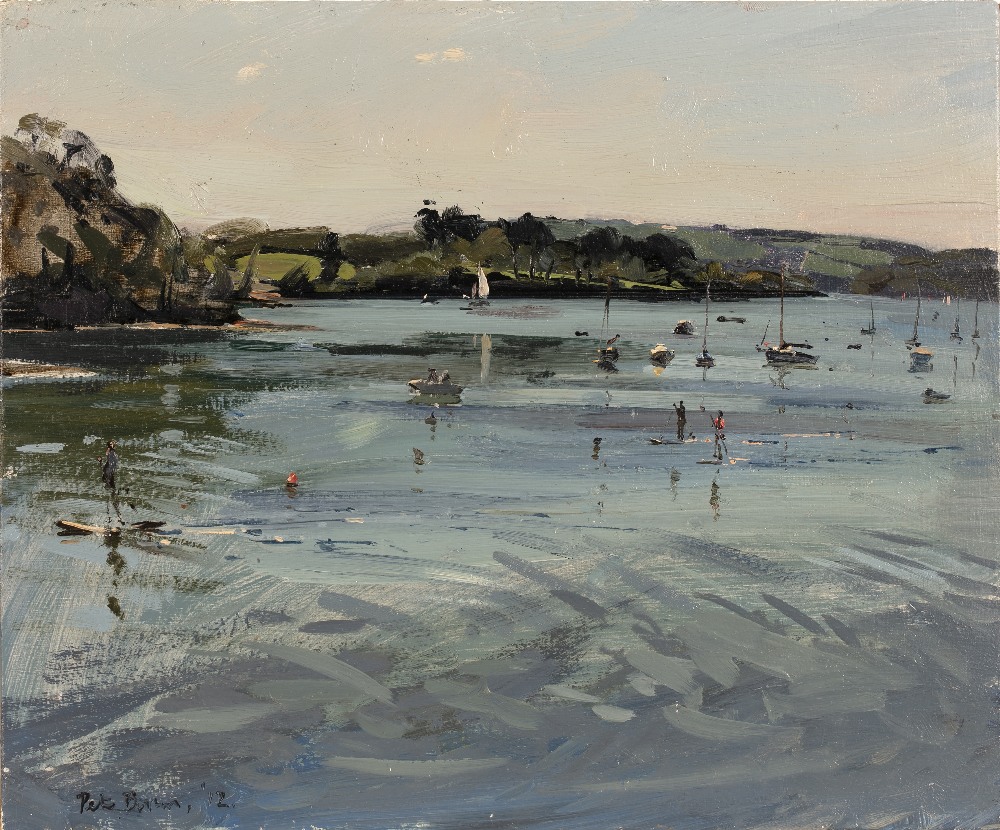 Peter Brown (b.1967) Highwater, Kingsbridge, Devon, 2012 signed and dated (lower left) oil on