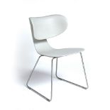 William Sawaya (b.1948) Maxima side chair, designed in 2002 polyurethane and stainless steel stamped