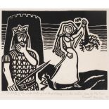 Edward Bawden (1903-1989) The Lady of the Lake took up her Head & Hung it at her Saddle; and Alas,