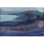 George Campbell (1917-1979) Tranquil evening, South Donegal signed (lower left) watercolour 10.5 x