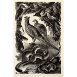 Agnes Miller Parker (1895-1980) Four scenes from Life of the Fields, 1947 wood engravings largest 19