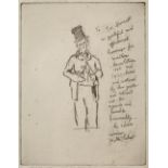 Walter Sickert (1860-1942) In Memoriam, T. W. Barrett, circa 1922 inscribed (in the plate) etching