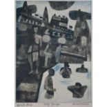 Julian Trevelyan (1910-1988) Holy Ganges, 1968 from the Indian Suite artist's proof, signed and