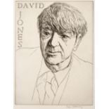Edgar Holloway (1914-2008) David Jones, 1979 7/50, signed in pencil (in the margin) etching 35 x